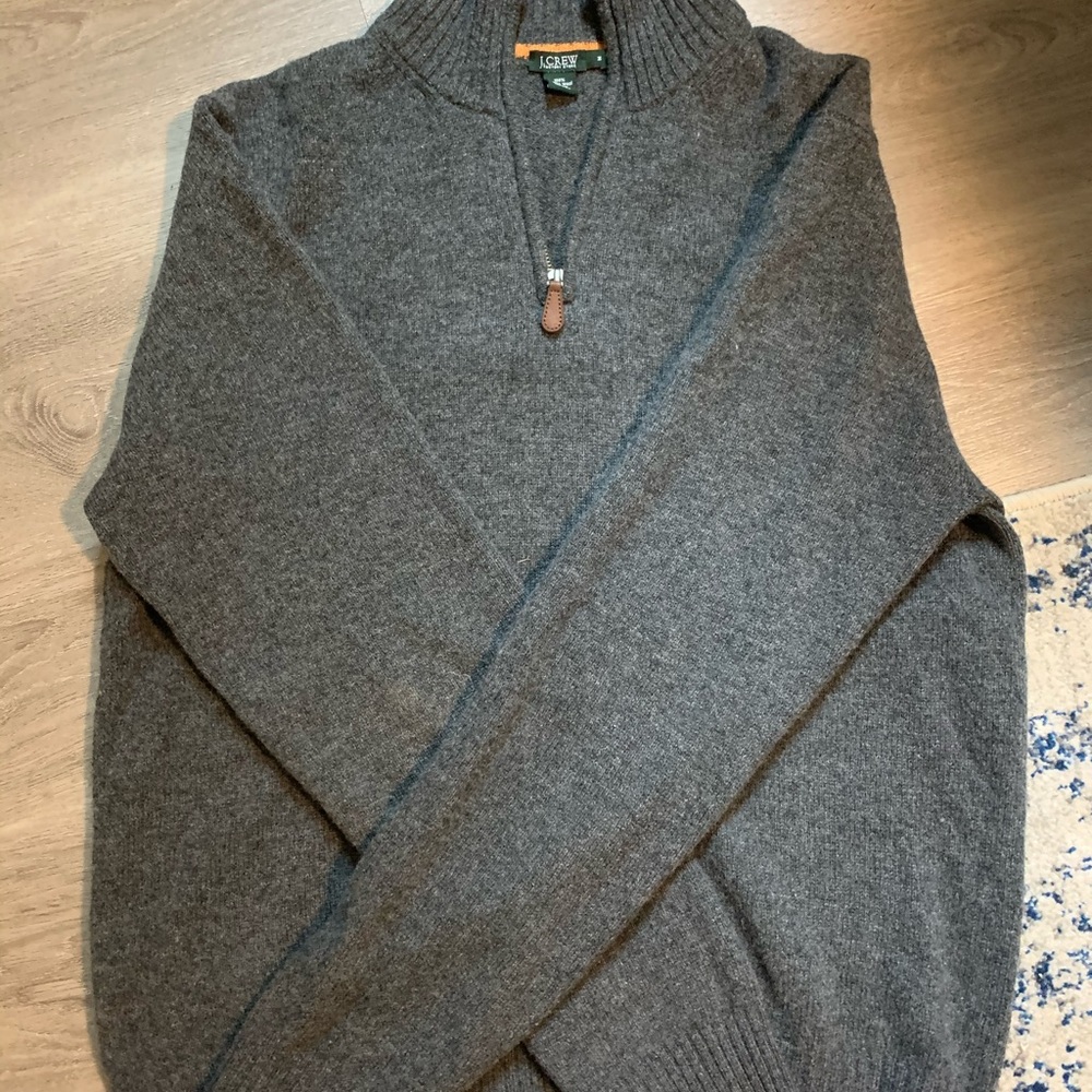 Vintage J. Crew half zip sweater